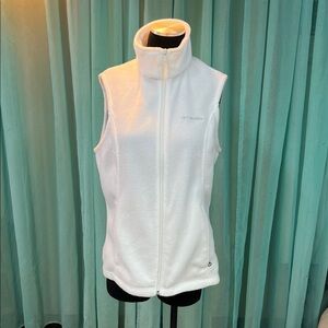Columbia Ivory Fleece Vest